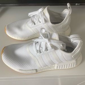 adidas NMD R1 white gum 2018 men’s size 8